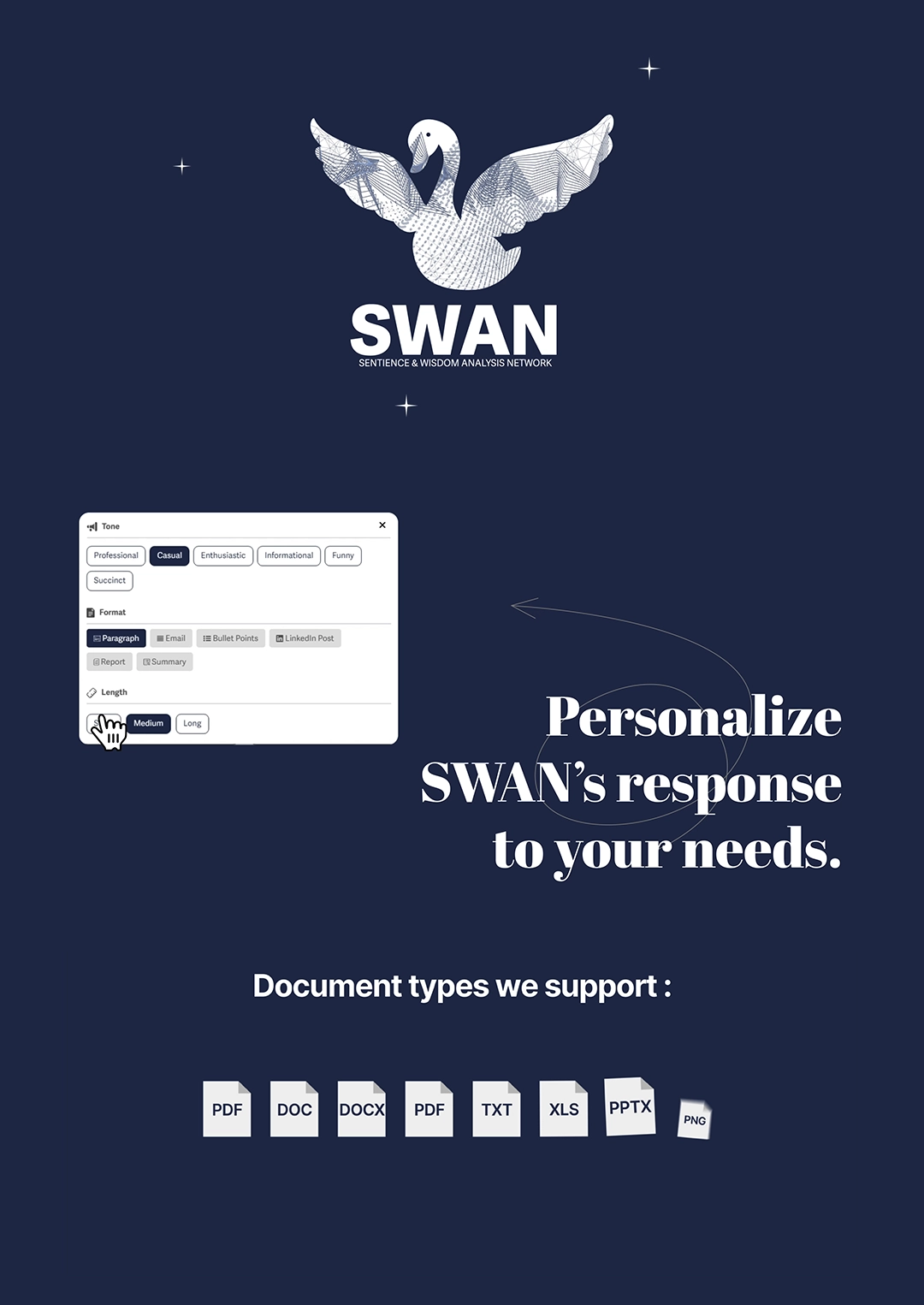 SWAN AI Tools - Promo Videos